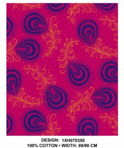THREE CATS CW50 PINK - BLUE & GOLD SHWESHWE XH0703 50