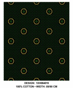 THREE CATS CW19 GREEN - GOLD & BLACK SHWESHWE XH0840 19