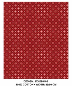THREE CATS CW03 RED - BLACK & WHITE SHWESHWE XH0904 03
