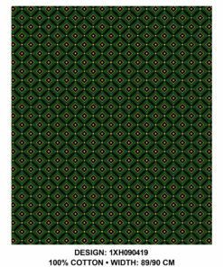 THREE CATS CW19 GREEN - GOLD & BLACK SHWESHWE XH0904 19