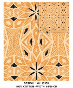 THREE CATS CW55 CREAM - BLACK & GOLD SHWESHWE XH1133 55