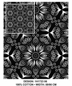 THREE CATS CW06 BLACK & WHITE SHWESHE H1723 06