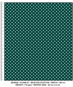 KWA NOBANTU BOTTLE GREEN & WHITE - H1549 07