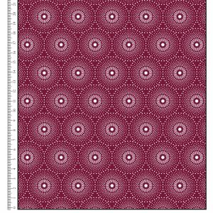 KWA NOBANTU MAROON & WHITE - H1570 06