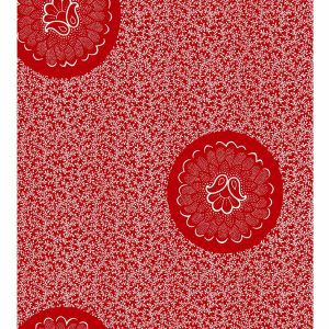 THREE CATS CW03 RED & WHITE SHWESHWE A1240 03