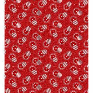 THREE CATS CW03 RED & WHITE SHWESHWE H1366 03