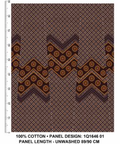 THREE CATS CW01 CHOC GOLD SHWESHWE PANELS Q1646 01