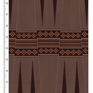 THREE CATS CW01 CHOC GOLD SHWESHWE PANELS Q1647 01