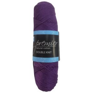 PREMIER 100% NATURAL COTTON PLAIN - 064 MULBERRY