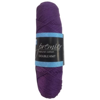 PREMIER 100% NATURAL COTTON PLAIN - 064 MULBERRY