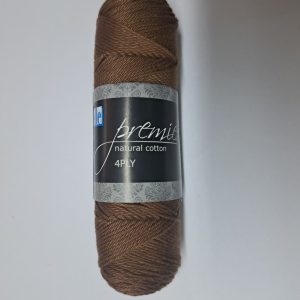 PREMIER 100% NATURAL COTTON PLAIN - 044 BROWN