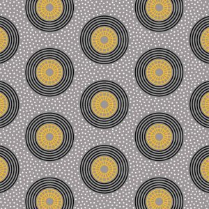 THREE CATS COLOUR 881 GREY - GOLD/BLACK & WHITE