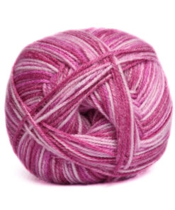 CHARITY 4PLY PRINTED - 221 FROSTED PINK