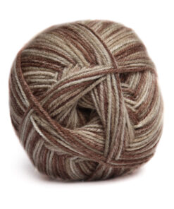 CHARITY 4PLY PRINTED - 224 BROWN FOX