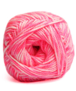 CHARITY DOUBLE KNIT PRINTED - 790 ELECTRIC FLAMINGO