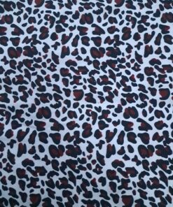 INGWE CORDUROY - WHITE/BLACK & RUST