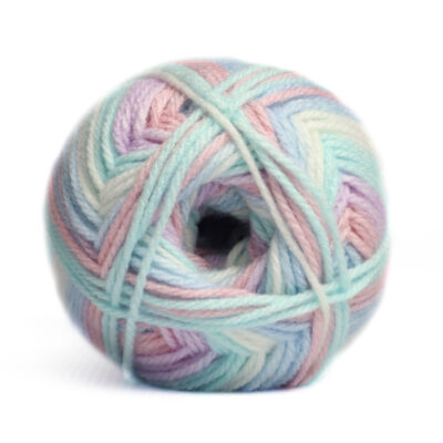 CHARITY DOUBLE KNIT PRINTED - 792 I LOVE SORBET