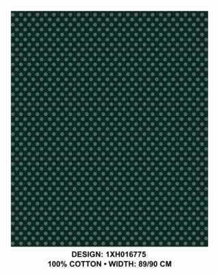 THREE CATS CW75 GREEN - TURQ & PINK SHWESHWE XH0167 75
