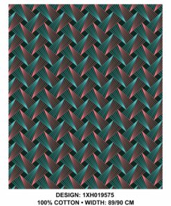 THREE CATS CW75 GREEN - TURQ & PINK SHWESHWE XH0195 75